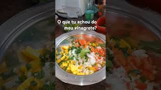 Vinagrete de manga verde shortsyoutube receita [upl. by Paresh]