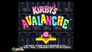 Kirbys Avalanche 1995 SNES  Full Longplay 1 Hardest720p [upl. by Ayinat]