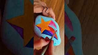 The World’s Simplest Rock Painting Idea art rockpainting shorts [upl. by Assirialc550]