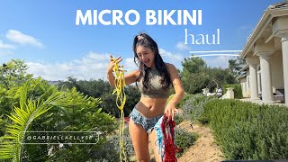 BIKINI TRY ON HAUL  GABRIELLA ELLYSE [upl. by Emmott243]