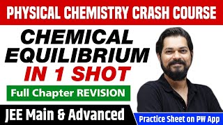 CHEMICAL EQUILIBRIUM in One Shot  Full Chapter Revision  Class 11  JEE Main [upl. by Demetra]