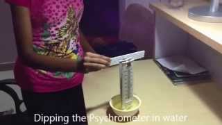 Sling Psychrometer [upl. by Annaeel430]