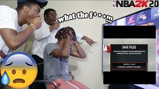 DELETING MY TRYHARD FRIENDS NBA 2K20 95 OVERALL MY PLAYER PRANK [upl. by Eintruok]