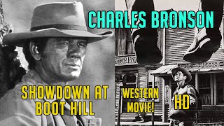 Charles Bronson is a Bounty Hunter in his 1st starring Western FREE HD Movie SHOWDOWN AT BOOT HILL [upl. by Laroc]