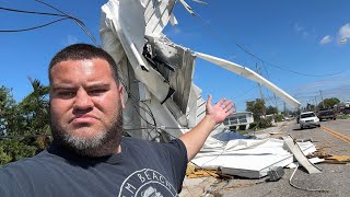 ⚠️ Bradenton Florida Hurricane Destruction Aftermath ⚠️ [upl. by Kalinda]