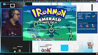 Kaizo Ironmon  Pokémon Emerald NatDex  ENFR  commands help [upl. by Norrag248]