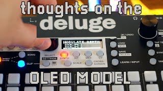 Deluge OLED Model  Thoughts Ideas and Comparison to OP1 [upl. by Gregory]