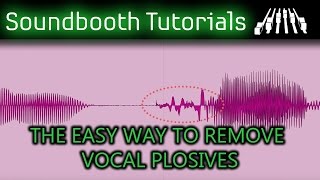 The Easy Way To Remove Vocal Plosives [upl. by Jeremias]