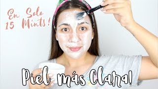 LA MEJOR mascarilla para ACLARAR TU ROSTRO y ELIMINAR ESPINILLAS EN MINUTOS  Kelly [upl. by Armilla]