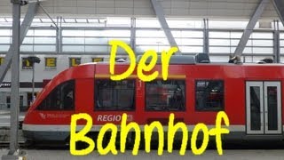 Learn German Der Bahnhof [upl. by Zindman]