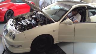 Integra Turbo 700 hp tuned by B16A Workshop  Spyros Floratos [upl. by Aitnahc]