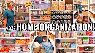 HOME ORGANIZATION IDEAS😍 ORGANIZE WITH ME  DECLUTTERING AND ORGANIZING MOTIVATION 2022 [upl. by Jory722]