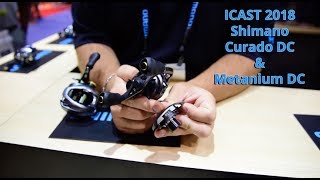 Shimano Curado and Metanium DC reels ACK at ICAST 2018 [upl. by Macintyre]