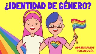 ¿Qué es Identidad de Género [upl. by Ellingston]