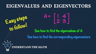 How to Find Eigenvalues and Eigenvectors in Just 5 Minutes [upl. by Ainerol]