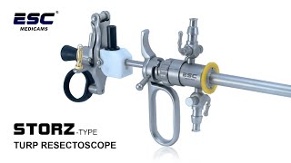 ESC Medicams Urology Instruments Resectoscope Bipolar TURP Set Storz Compatible [upl. by Eerual]