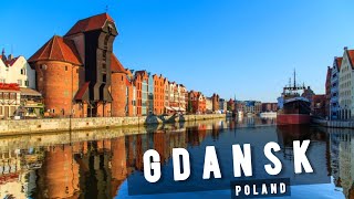 Gdansk by drone  POLAND 🇵🇱 [upl. by Ardnayek]