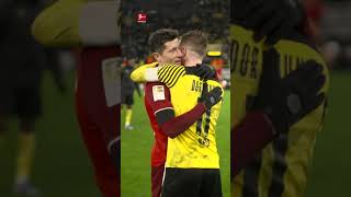 LEWANDOWSKI 🤝 REUS • Secret Handshake [upl. by Naffets697]