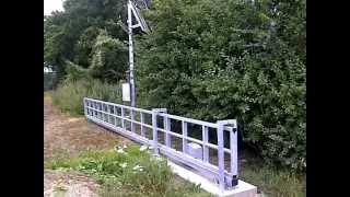 Cantilever Gates Solar Powered Farm Security Gate from Green Gate Access Systems [upl. by Beilul]