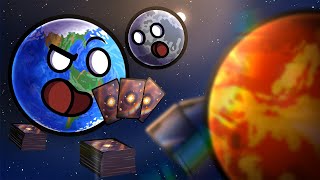 Planets play a Space Card Game [upl. by Sundin]