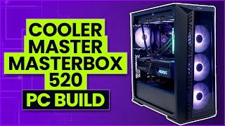 Cooler Master Masterbox 520 Build [upl. by Lucho]