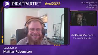 Intervju med Mattias Rubenson i PTV [upl. by Ynnav328]