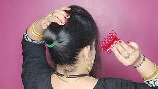 Simple 😍 amp New Hairstyles  Everyday Hairstyles For Semi Long Hair With Clutcher  Quick Hairstyles [upl. by Foley]