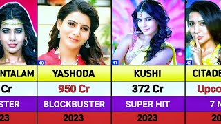 Samantha All Hits And Flops Movies List  Yashoda  shakuntalam  kushi  citadel honey bunny [upl. by Ybreh968]