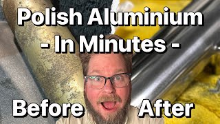 4 Easy Steps to Polish Aluminum in Minutes [upl. by Dorwin]