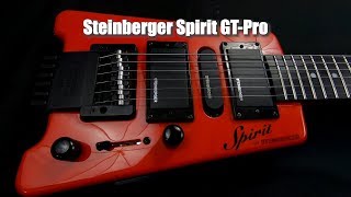 Steinberger Spirit GTPro Deluxe in Hot Rod Red [upl. by Nywloc]