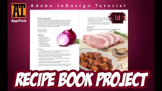 Recipe Book Project InDesign Tutorial Tagalog [upl. by Ecirpak163]