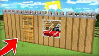 ЖИТЕЛИ ПОСТРОИЛИ ДОМ ВНУТРИ ОГРОМНОЙ СТЕНЫ В МАЙНКРАФТ  Компот Minecraft [upl. by Mountford]