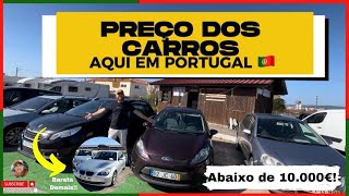 PREÇO DOS CARROS EM PORTUGAL 🇵🇹 [upl. by Dasa]