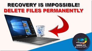 How to Delete Files Permanently No Recovery Possible 💯✔ [upl. by Schoenfelder]