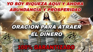 💰 YO SOY RIQUEZA AQUÍ Y AHORA  Abundancia Prosperidad y Riqueza  Decretos de Prosperidad 💰 [upl. by Suez]