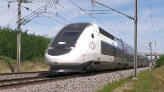 TGV 2022 en France High speed trains in France [upl. by Center]