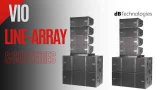 dBTechnologies VIO Line Array and Sub series [upl. by Eiramanel]