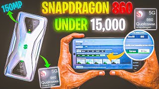 SNAPDRAGON 860 PROCESSOR UNDER 15000 😱 🔥 Best Gaming Phone For Pubg amp Bgmi Under 15000 [upl. by Airotcivairam]