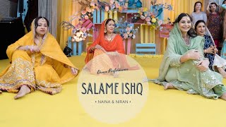 Salame Ishq  Indian Wedding Dance Performance [upl. by Eisele]