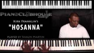 ♫ quotHOSANNAquot Kirk Franklin  gospel piano cover ♫ [upl. by Nalahs]