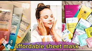 Best affordable sheet mask  Review and uses  Sheet mask  face mask  Sheet mask review [upl. by Eciram]