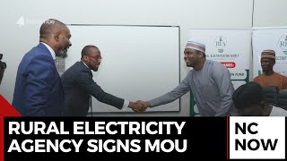 Nigerias Rural Electrification Agency Signs Groundbreaking MOU to Transform Electricity Supply [upl. by Lauter]