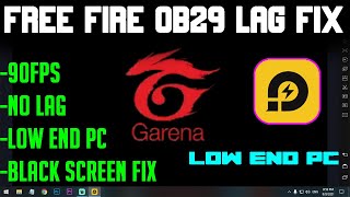 How To Fix Free Fire OB29 Lag On LD PLAYER 4061  90FPS No Lag  Low End PC [upl. by Reagan]