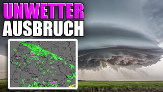 Der Unwetterausbruch in Deutschland vom 16 Mai 2024 [upl. by Wrand]