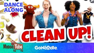 Clean Up Song  Songs For Kids  Routine  GoNoodle [upl. by Seuqcaj]