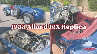 SOLD  1953 Allard J2X Replica  1 of Only 40 Built 🤠 Up For Auction on Bring A Trailer [upl. by Irina]