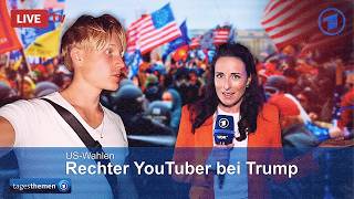 Warum ARD nicht zu Trump durfte amp ich schon 🇺🇸 [upl. by Myrt]