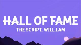 The Script  Hall of Fame Lyrics ft william [upl. by Clemmie]