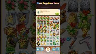 Merge Mansion  How to get Orchid flower in Conservatory Quest [upl. by Ecinue]