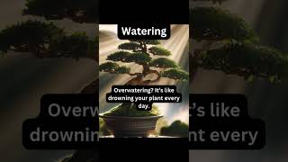 Bonsai Watering Tips bonsai garden gardening wateringplants [upl. by Anitirhc580]